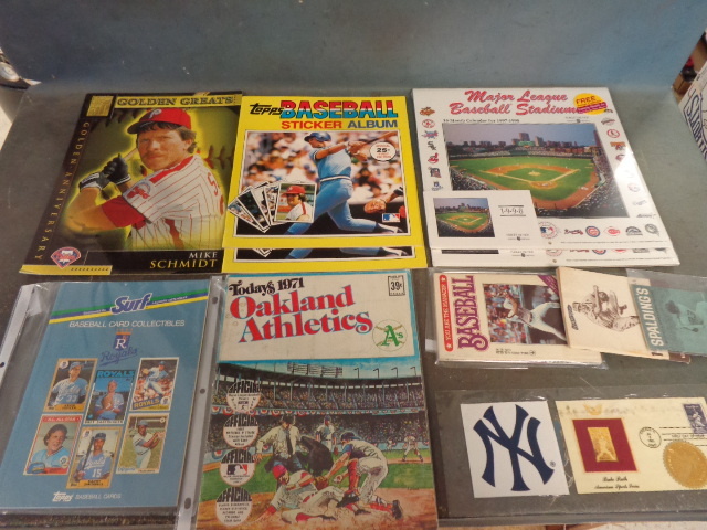 Vintage Sports Calendars and Books
