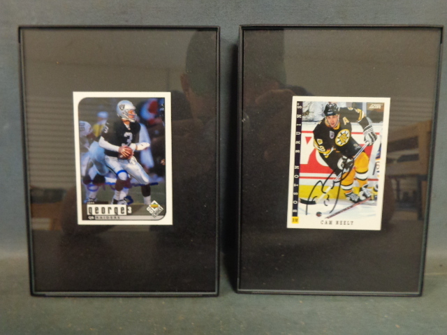 Framed and Signed Cards