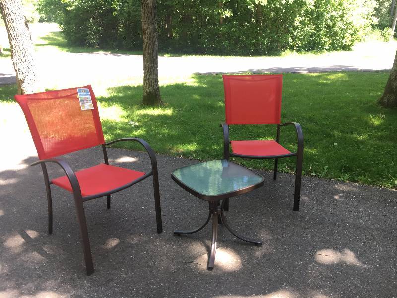 NEW - Hampton Bay _ 3-Piece Patio Set