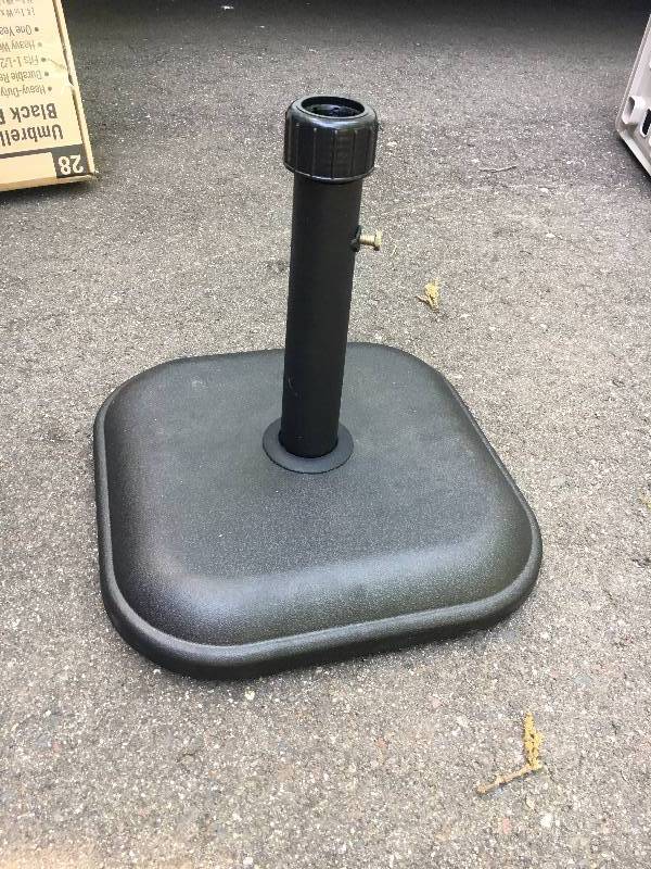 NEW - Black Umbrella Base