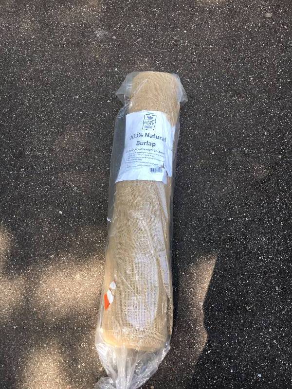 3 x 100 Natural Burlap