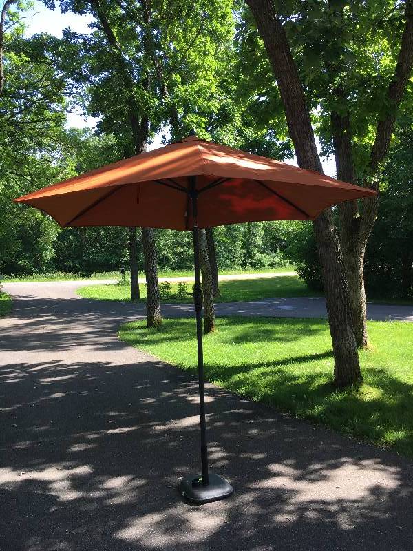 9 Patio Tilting Umbrella