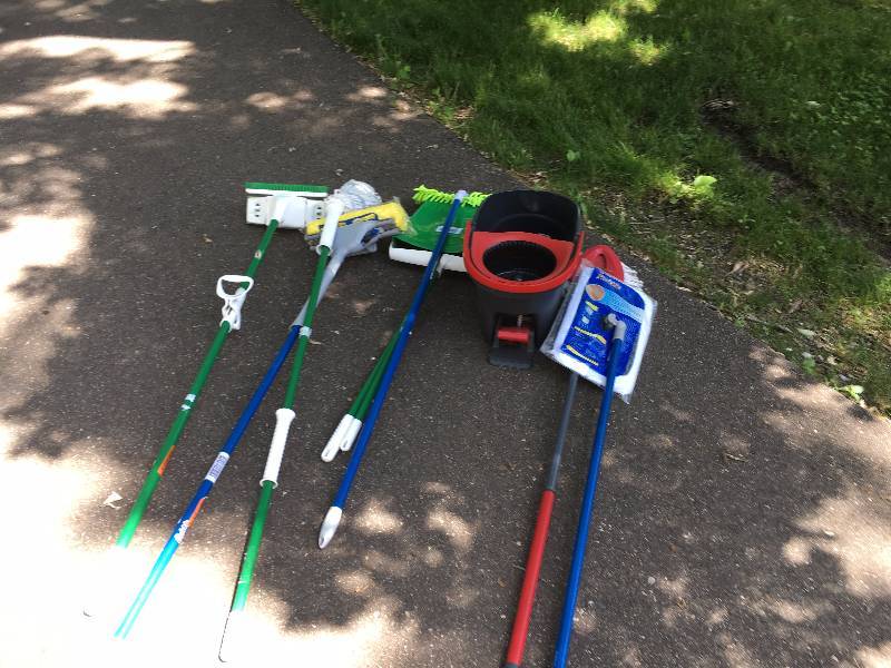 Lot of Cleaning Supplies