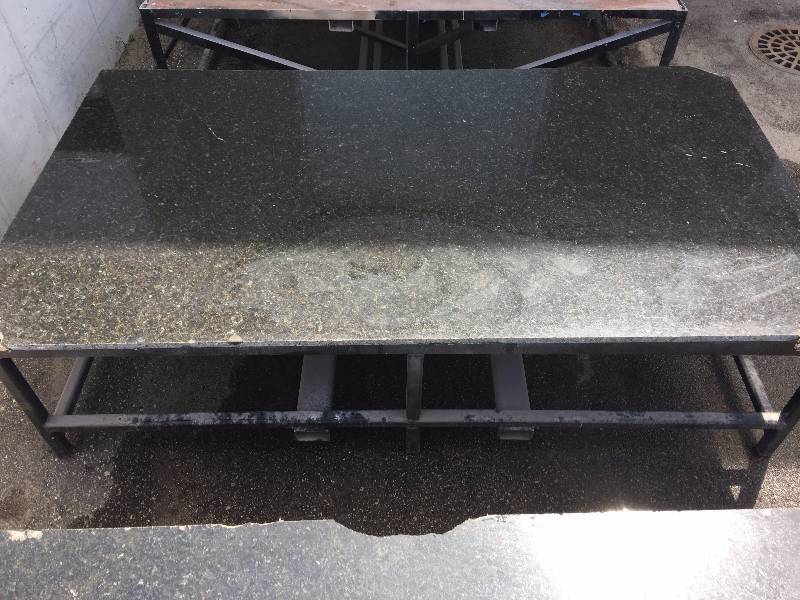 Granite Countertop Table - HEAVY DUTY approximately 5 x 10