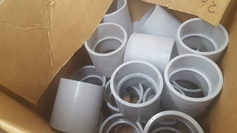 lot 85 image: Lot of (30) 3 PVC Couplings