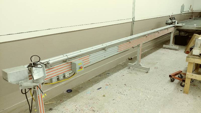 lot 202 image: Roller Conveyor