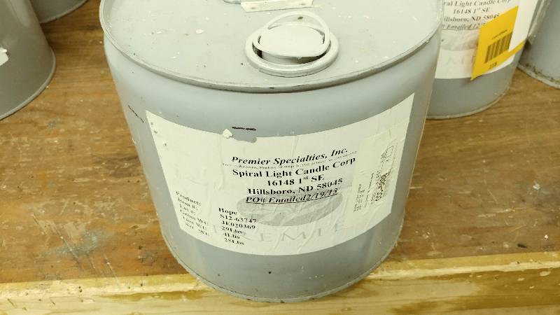 lot 219 image: 17.5lbs of Hope Fragrance Oil