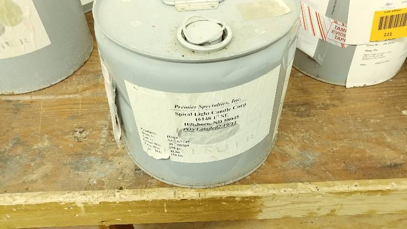 lot 224 image: 7.1lbs of Hope Fragrance Oil