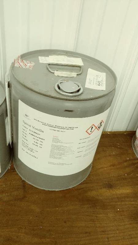 lot 228 image: 6.9lbs of Spiral Vanilla Fragrance Oil