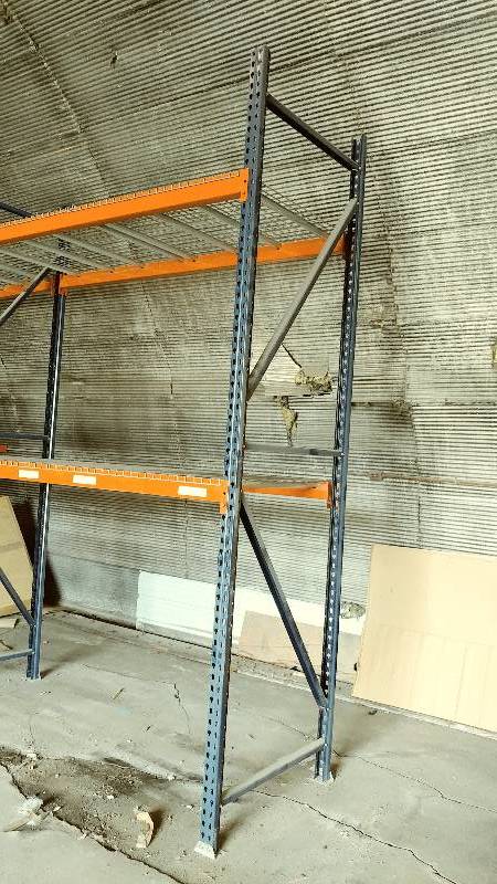 lot 94 image: 2 Sections of Pallet Racking