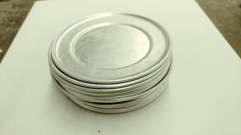 lot 419 image: 14 Aluminum Plates
