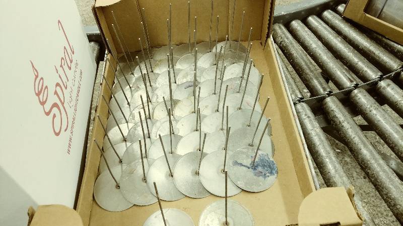 lot 411 image: 50 - 6.5in Candle Pin with Base