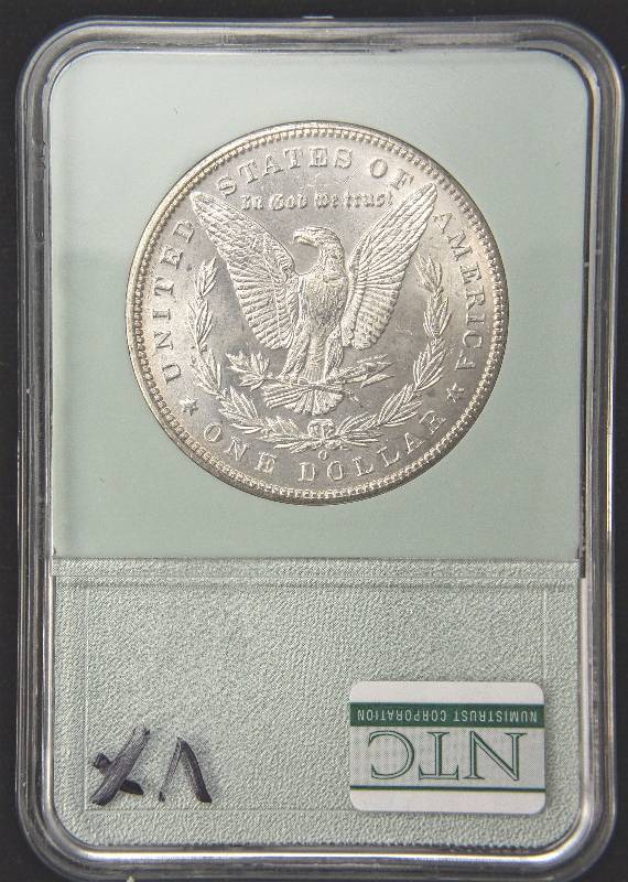 1899-O MORGAN SILVER DOLLAR MS66 NTC