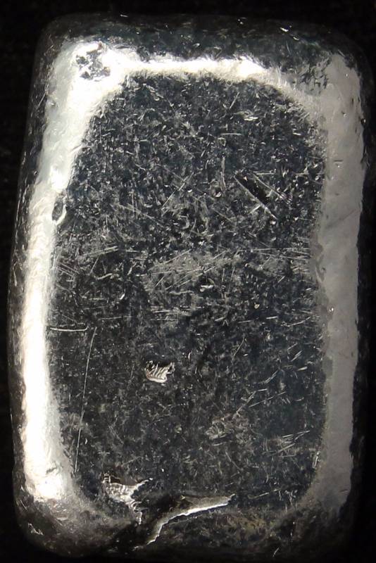 2 TROY OZ. .999 FINE SILVER BAR HAND-POURED MONARCH METALS