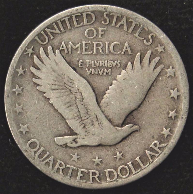 1928-D STANDING LIBERTY SILVER QUARTER FINE