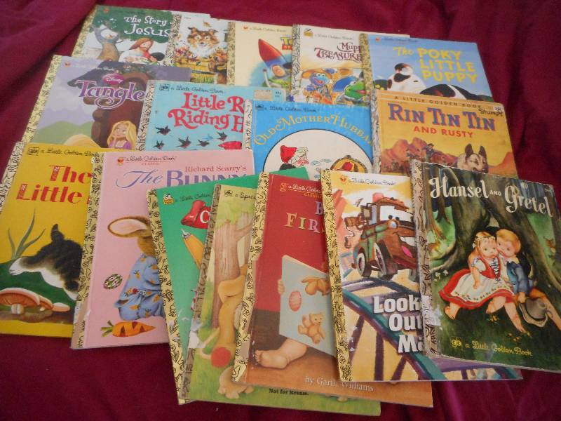 15 LITTLE GOLDEN BOOKS