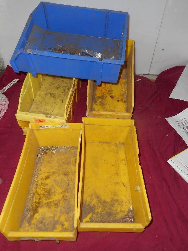 7 TOOL OR PARTS BINS