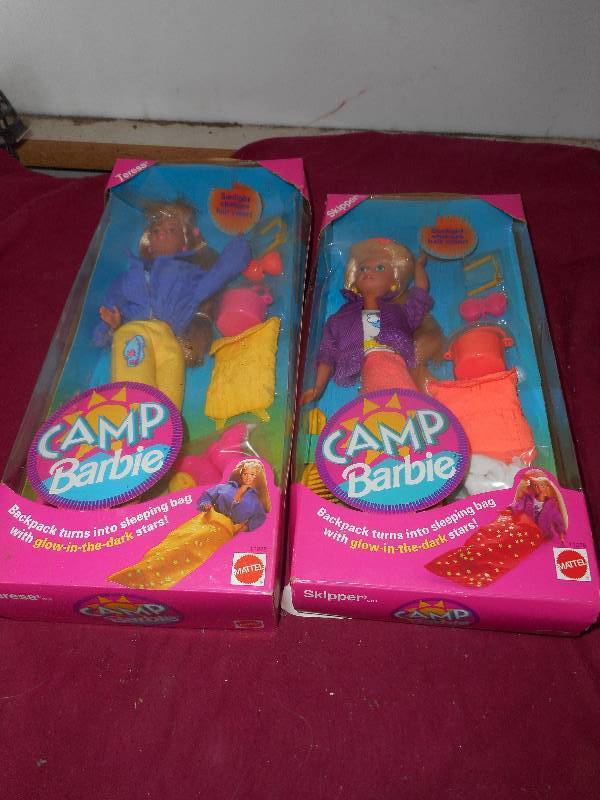 2 COLLECTOR BARBIES