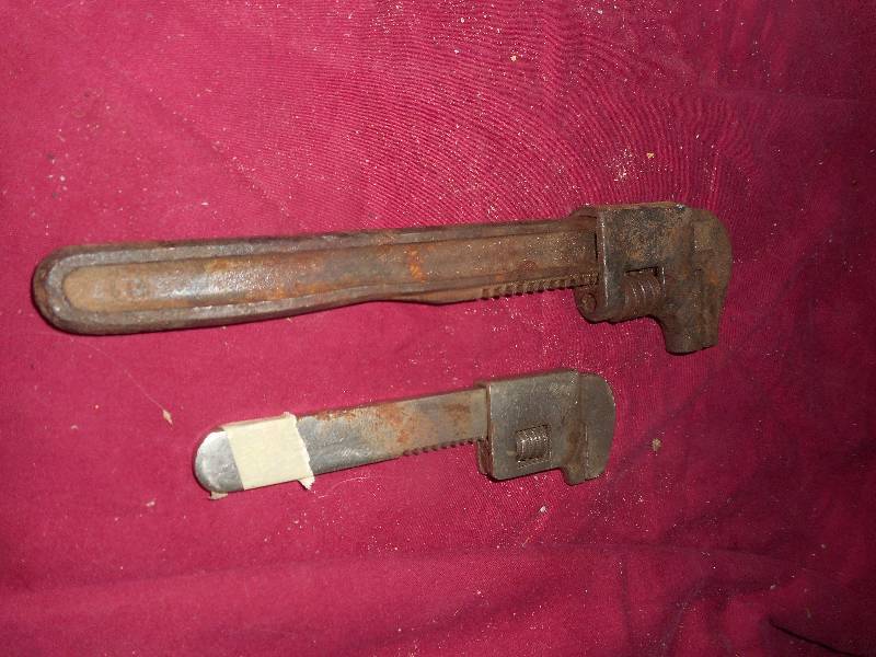 2 ANTIQUE WRENCHES