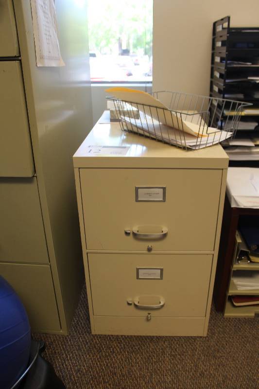 2-Drawer Metal File Cabinet