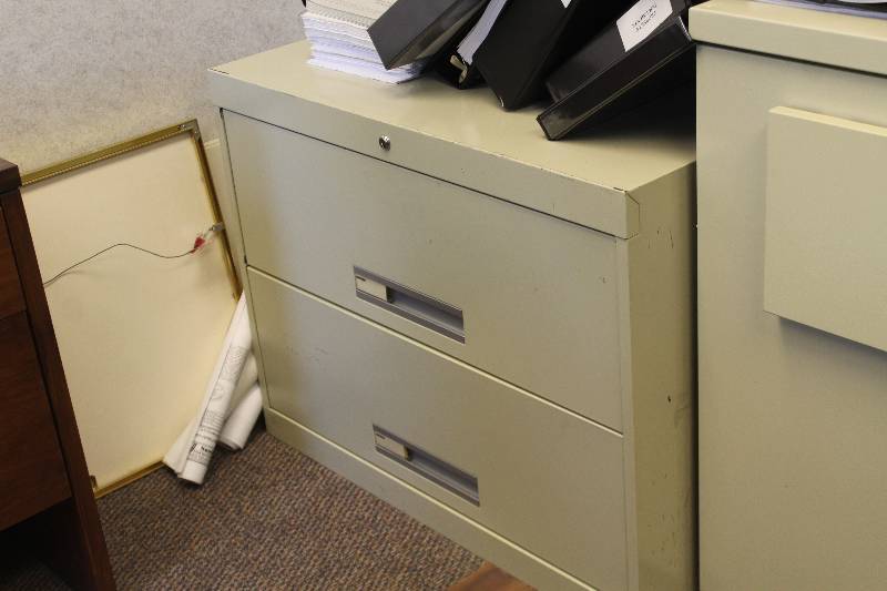Supreme Locking 2-Drawer Metal Lateral File Cabinet