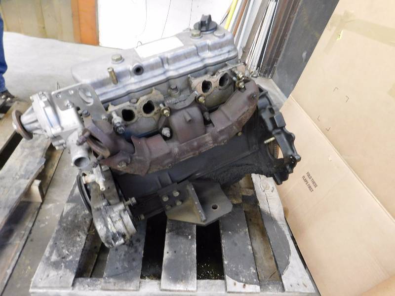 lot 33 image: 2007 Nissan K21L Forklift Engine