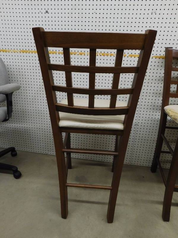 lot 44 image: Four Cloth Bar Stools