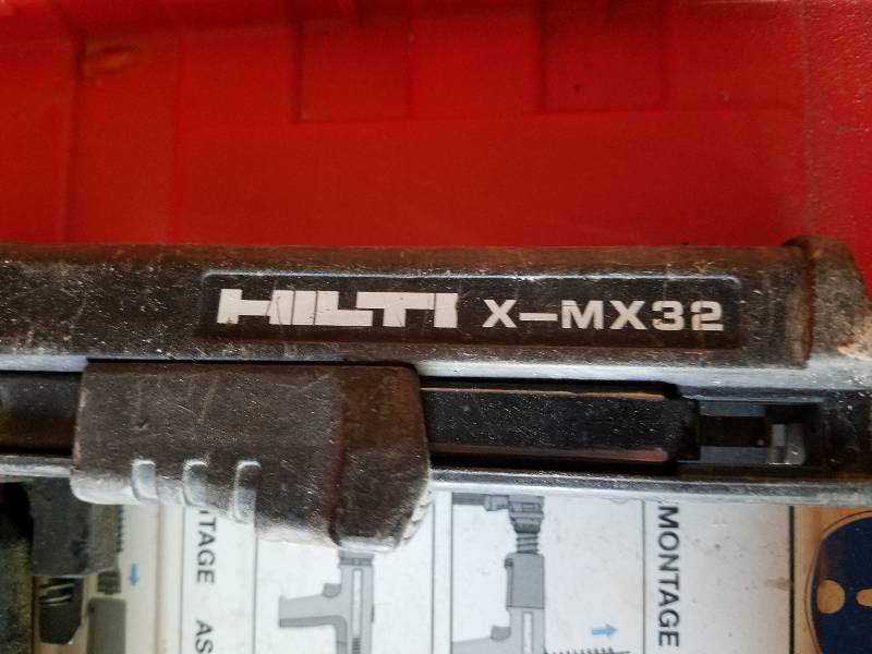 lot 13 image: Hilti Stud Gun X-MX32 Power Actuated Concrete