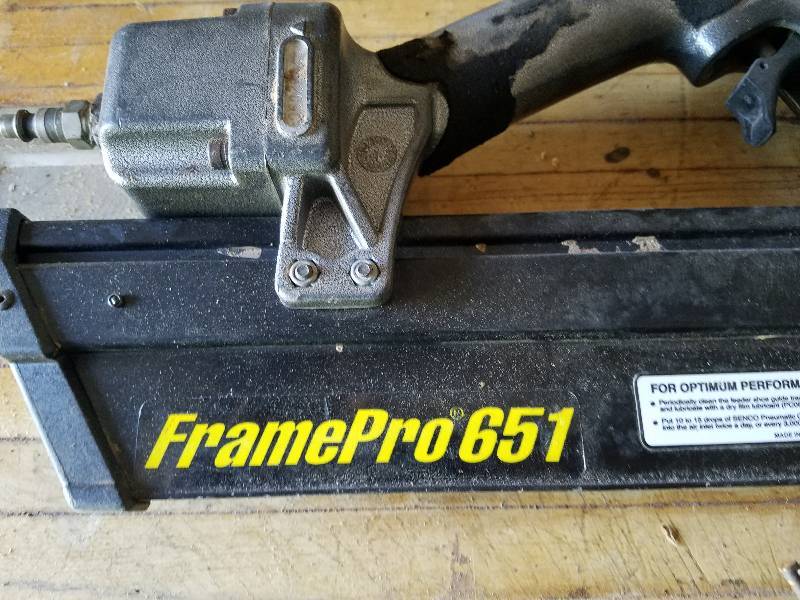 lot 21 image: Framepro Power Nailer