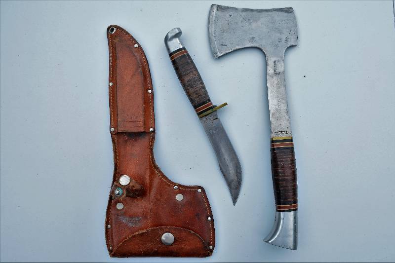 Hunting Knife And Hatchet Set at Grace Russell blog