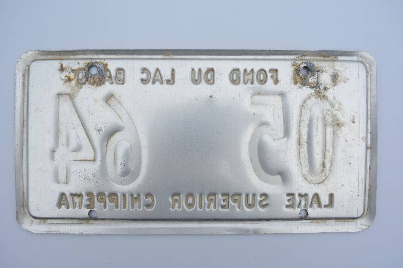 Fond Du Loc Band License Plate