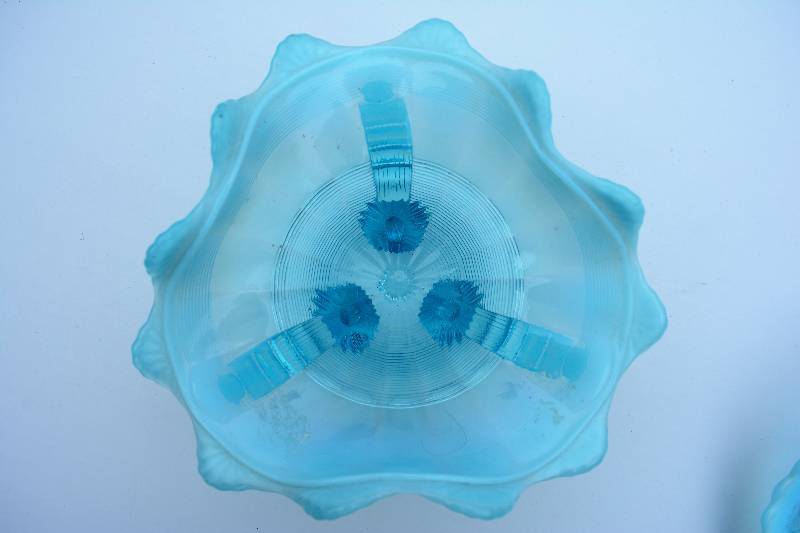 Blue Opalescent Glassware