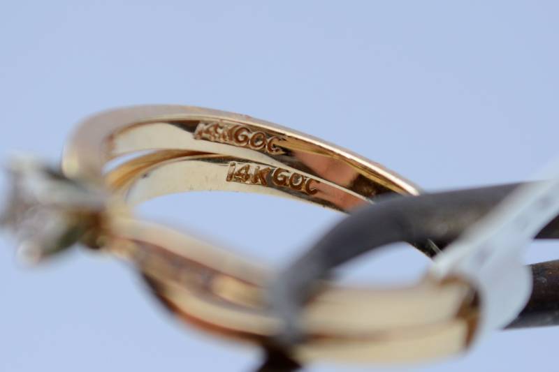 Double Band Diamond Ring