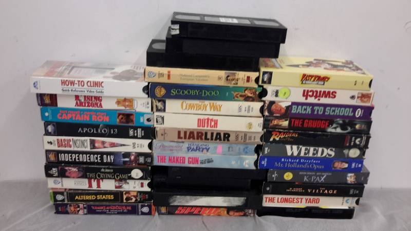 VHS tapes
