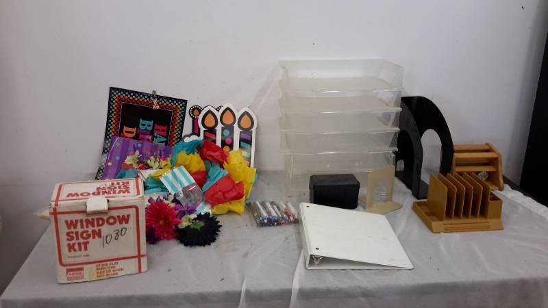 Party and office supplies