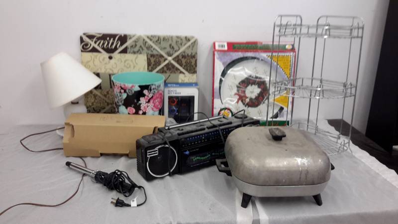 Dcor, remote key finder, electric fry pan, hair curler