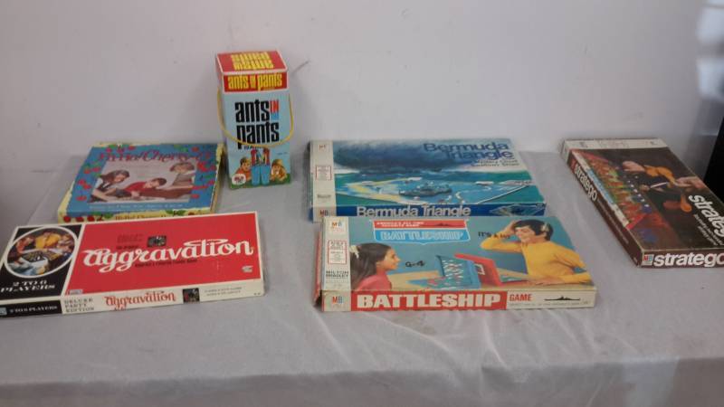 Vintage board games