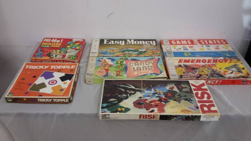 Vintage board games
