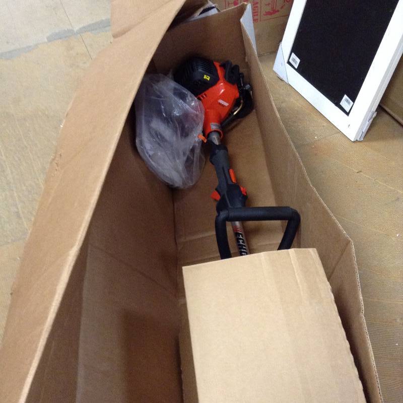 lot 53 image: Echo 22.8 cc Gas Stick Edger features a 22.8 cc 2-stroke  PE-230 open box never used
