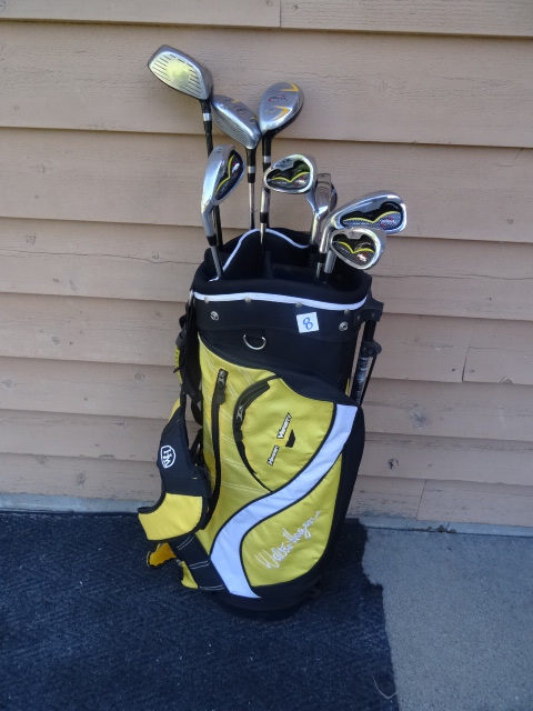 lot 8 image: Left Handed Alien Club Set. With Hybrids,