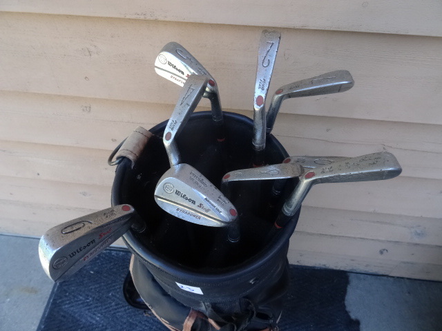 lot 23 image: Wilson Staff Dyna Power Clubs,