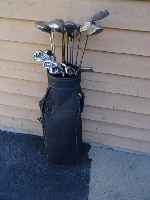 lot 29 image: Misc Callaway Woods 4 Irons.