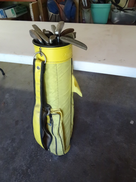 lot 65 image: Misc Putters. Qty 12 With Bag