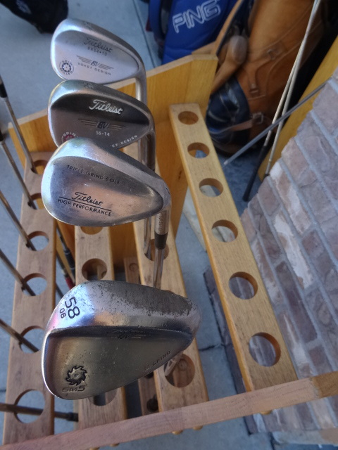 lot 72 image: Misc Titleist Wedges