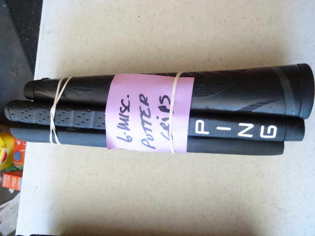 lot 104 image: 6 Misc Putter Grips