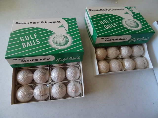 lot 108 image: Custom Built Golf Balls. Qty. 20.