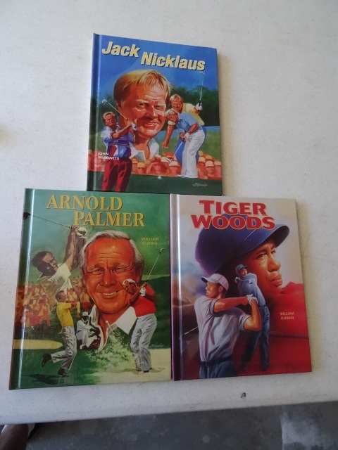 lot 115 image: 3 Golf Legend Books