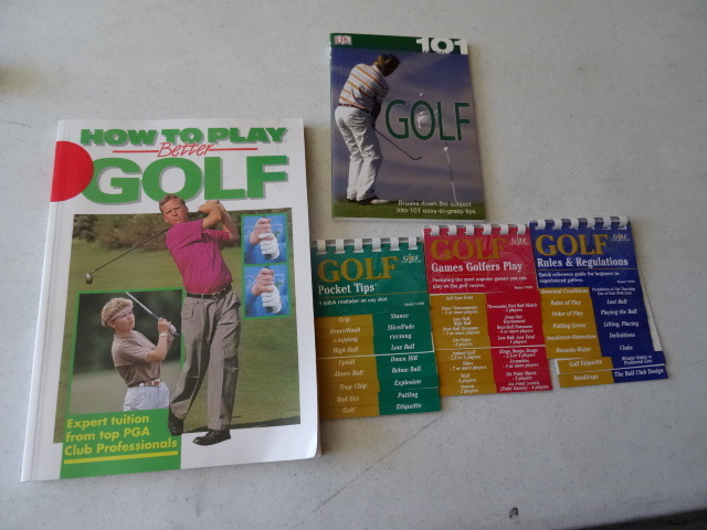 lot 119 image: Golf Tips, and Guides. 3 Paper Weights