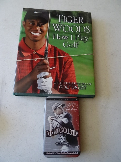 lot 120 image: Tiger Woods Upper Deck Making of