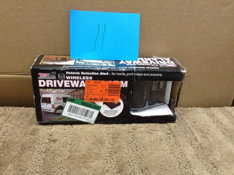 lot 11 image: Mighty Mule Drivewall vehicle detention alert wireless